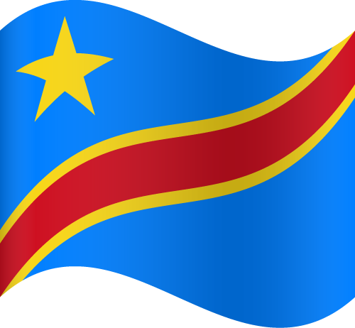 Democratic Republic of the Congo Flag