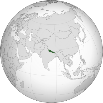 Nepal Location