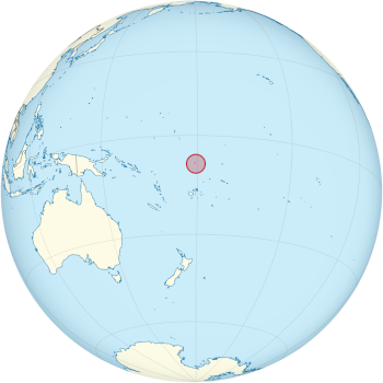 Tuvalu Location
